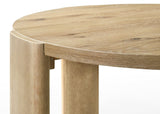 Bowen Oak Finish 47"W Round Dining Table