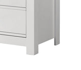 Cassini 31"W White 5-Drawer Chest