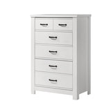 Cassini 31"W White 5-Drawer Chest