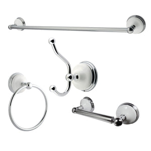 Victorian 4-Piece Bathroom Hardware Set