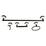 Victorian 4-Piece 24-Inch Towel Bar Bathroom Accessory Set