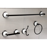 Victorian 4-Piece Bathroom Hardware Set