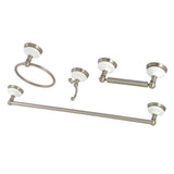 Victorian 4-Piece Bathroom Hardware Set