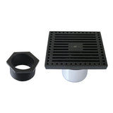 Watercourse 4-Inch Square Shower Drain