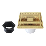 Watercourse 4-Inch Square Shower Drain