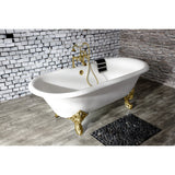 Vintage Brass Lift and Turn Tub Waste and Overflow