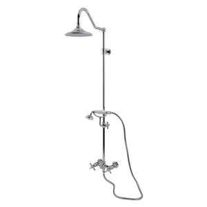 Essx Wall Mount Rain Drop Shower System with Hand Shower