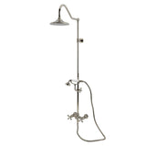 Kingston Wall Mount Rain Drop Shower System with Hand Shower