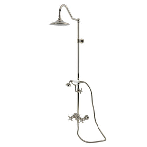 Essx Wall Mount Rain Drop Shower System with Hand Shower