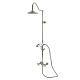 Essx Wall Mount Rain Drop Shower System with Hand Shower