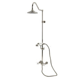 Kingston Wall Mount Rain Drop Shower System with Hand Shower