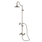 Kingston Wall Mount Rain Drop Shower System with Hand Shower