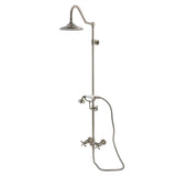 Essx Wall Mount Rain Drop Shower System with Hand Shower