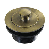 1-1/2-Inch Brass Lift & Lock Bathtub Drain