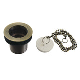 Made To Match 1-1/2-Inch Chain and Stopper Tub Drain with 1-3/4-Inch Body Thread