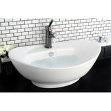 Harmon Ceramic Oval Vessel Sink