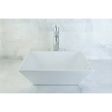 Artisan 16-9/16 Inch Ceramic Square Vessel Sink