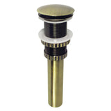 Coronel Brass Push Pop-Up Bathroom Sink Drain