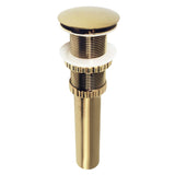 Coronel Brass Push Pop-Up Bathroom Sink Drain