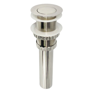 Coronet Brass Push Pop-Up Bathroom Sink Drain