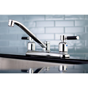 Kaiser Two-Handle 2-Hole 8" Centerset Kitchen Faucet