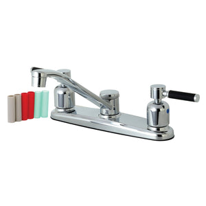 Kaiser Two-Handle 2-Hole 8" Centerset Kitchen Faucet