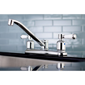 Paris Two-Handle 2-Hole 8" Centerset Kitchen Faucet