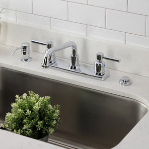 Concord Two-Handle 2-Hole 8" Centerset Kitchen Faucet