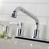 Paris Two-Handle 2-Hole 8" Centerset Kitchen Faucet