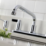 NuvoFusion Two-Handle 2-Hole 8" Centerset Kitchen Faucet