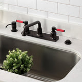 Kaiser Two-Handle 2-Hole 8" Centerset Kitchen Faucet