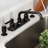 Concord Two-Handle 2-Hole 8" Centerset Kitchen Faucet