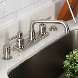 Concord Two-Handle 2-Hole 8" Centerset Kitchen Faucet