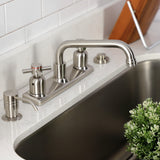 Concord Two-Handle 2-Hole 8" Centerset Kitchen Faucet