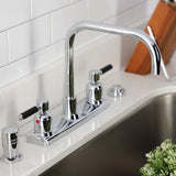 Kaiser Two-Handle 2-Hole 8" Centerset Kitchen Faucet