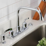 Centurion Two-Handle 2-Hole 8" Centerset Kitchen Faucet