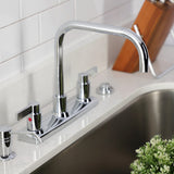 NuvoFusion Two-Handle 2-Hole 8" Centerset Kitchen Faucet