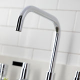 NuvoFusion Two-Handle 2-Hole 8" Centerset Kitchen Faucet