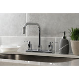 Serena Two-Handle 2-Hole 8" Centerset Kitchen Faucet