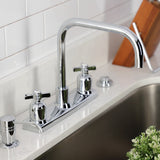 Millennium Two-Handle 2-Hole 8" Centerset Kitchen Faucet