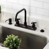 Millennium Two-Handle 2-Hole 8" Centerset Kitchen Faucet