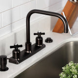 Millennium Two-Handle 2-Hole 8" Centerset Kitchen Faucet