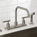 Manhattan Two-Handle 2-Hole 8" Centerset Kitchen Faucet