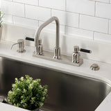 Kaiser Two-Handle 2-Hole 8" Centerset Kitchen Faucet