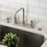 Kaiser Two-Handle 2-Hole 8" Centerset Kitchen Faucet