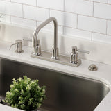 Kaiser Two-Handle 2-Hole 8" Centerset Kitchen Faucet