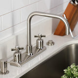 Millennium Two-Handle 2-Hole 8" Centerset Kitchen Faucet