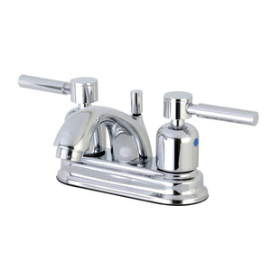 Concord Double-Handle 3-Hole Deck Mount 4-Inch Centerset Bathroom Faucet with Pop-Up Drain