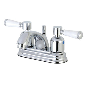 Paris Double-Handle 3-Hole Deck Mount 4-Inch Centerset Bathroom Faucet with Pop-Up Drain