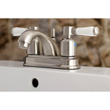 Paris Double-Handle 3-Hole Deck Mount 4-Inch Centerset Bathroom Faucet with Pop-Up Drain